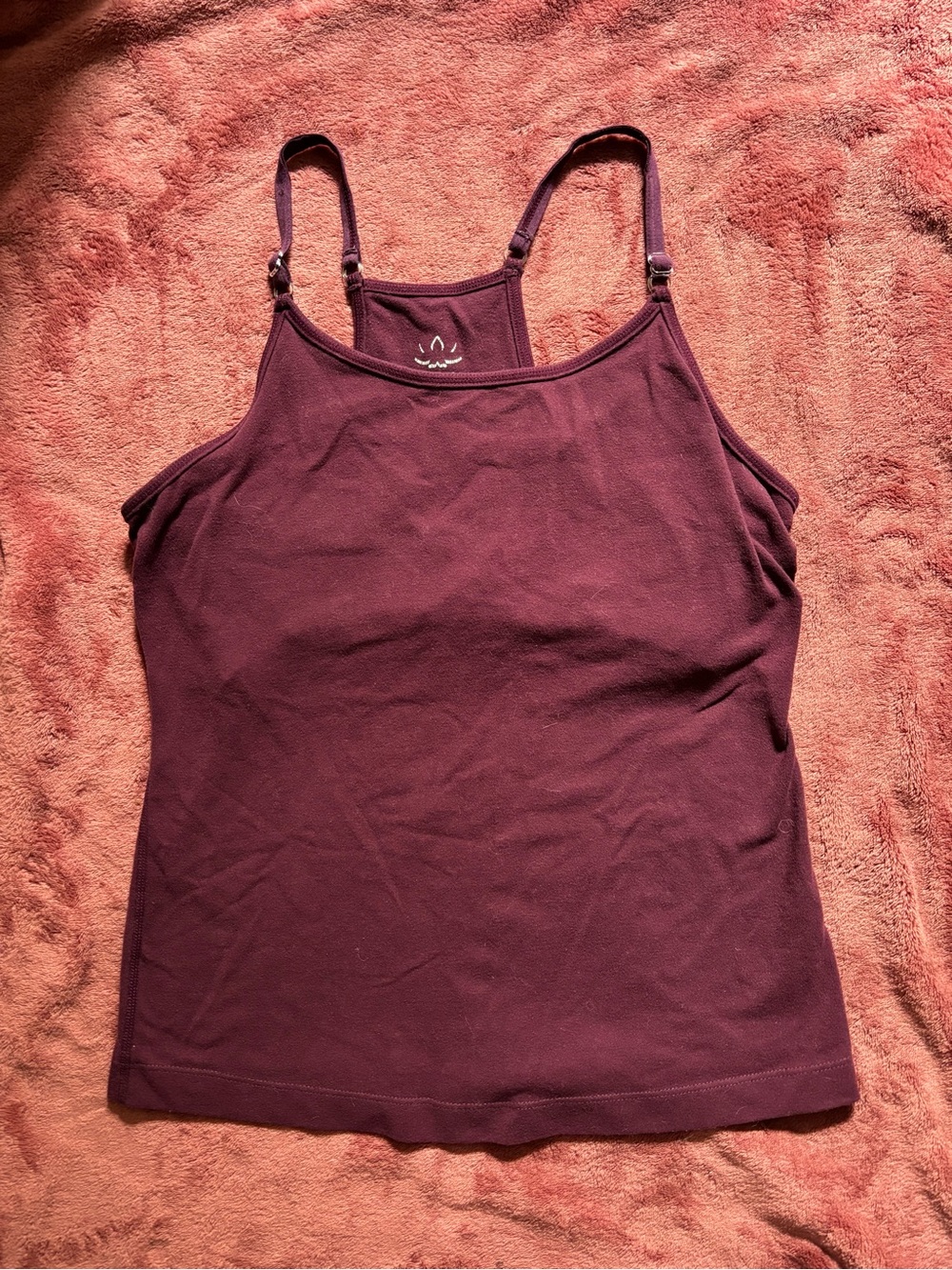 Beyond Yoga Spacedye Forever Tank — Midnight Burgundy Heather